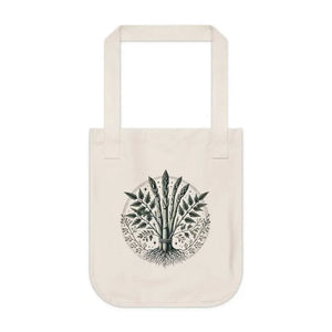 Nature Inspired Organic Canvas Tote Bag - Eco Friendly - Dipaliz - one Size / Natural - Bags