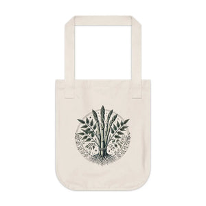 Nature Inspired Organic Canvas Tote - Autumn Cotton - Dipaliz - Bags