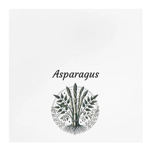 Asparagus Stylish Tea Towel Cotton Decorative Accent - Dipaliz - Kitchen Towels