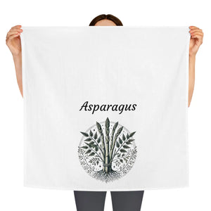 Asparagus Stylish Tea Towel Cotton Decorative Accent - Dipaliz - Kitchen Towels
