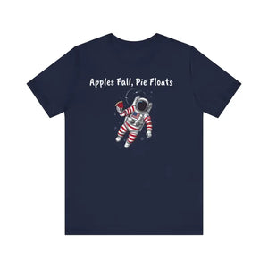 Astronaut with Red Apple Short Sleeves Tee Women’s Fashion Dipaliz - T-shirts