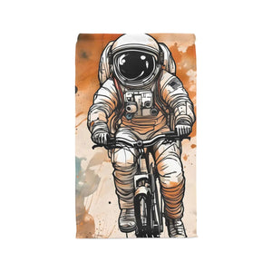 Vibrant Astronaut on Bicycle Lunch Bag - Polyester - Dipaliz - Bags