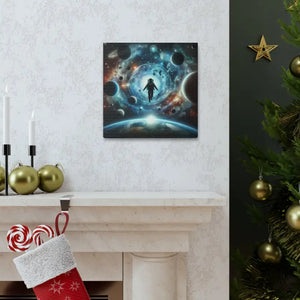 Astronaut Canvas Gallery Wraps Space Art Decor - Dipaliz - Prints