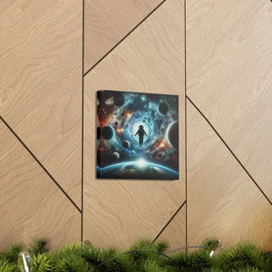 Astronaut Canvas Gallery Wraps Space Art Decor - Dipaliz - Prints