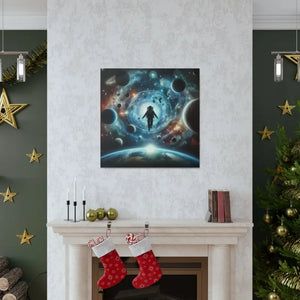 Astronaut Canvas Gallery Wraps Space Art Decor - Dipaliz - Prints