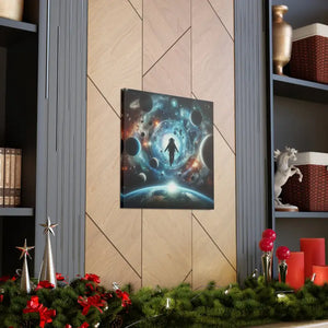 Astronaut Canvas Gallery Wraps Space Art Decor - Dipaliz - Prints