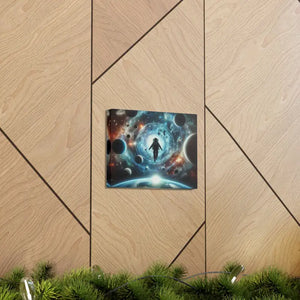 Astronaut Canvas Gallery Wraps Space Art Decor - Dipaliz - Prints