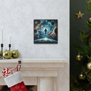 Astronaut Canvas Gallery Wraps Space Art Decor - Dipaliz - Prints