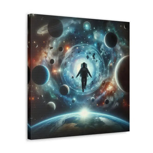 Astronaut Canvas Gallery Wraps Space Art Decor - Dipaliz - Prints