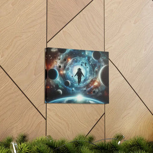 Astronaut Canvas Gallery Wraps Space Art Decor - Dipaliz - Prints