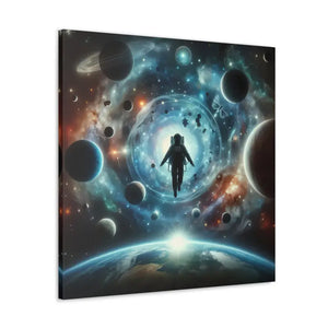 Astronaut Canvas Gallery Wraps Space Art Decor - Dipaliz - Prints