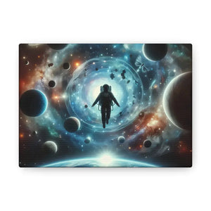 Astronaut Canvas Gallery Wraps Space Art Decor - Dipaliz - 7’’ x 5’’ / 1.25’’ - Prints