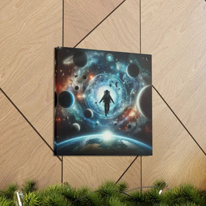 Astronaut Canvas Gallery Wraps Space Art Decor - Dipaliz - Prints