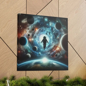 Astronaut Canvas Gallery Wraps Space Art Decor - Dipaliz - Prints