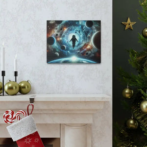 Astronaut Canvas Gallery Wraps Space Art Decor - Dipaliz - Prints