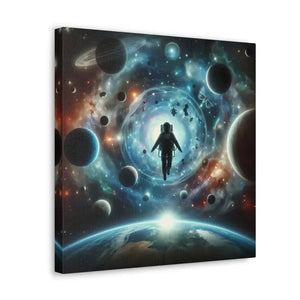 Astronaut Canvas Gallery Wraps Space Art Decor - Dipaliz - Prints
