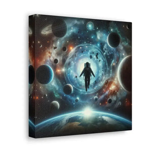 Astronaut Canvas Gallery Wraps Space Art Decor - Dipaliz - Prints