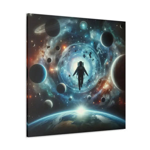 Astronaut Canvas Gallery Wraps Space Art Decor - Dipaliz - Prints