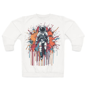 Color Splash Unisex Sweatshirt Custom Cut Design Dipaliz - Sweatshirts