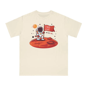 Sustainable Astronaut Tees - Ring-spun Cotton Fabric - Dipaliz - T-shirts
