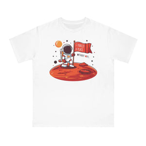 Sustainable Astronaut Tees - Ring-spun Cotton Fabric - Dipaliz - T-shirts