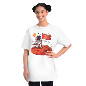 Sustainable Astronaut Tees - Ring-spun Cotton Fabric - Dipaliz - T-shirts