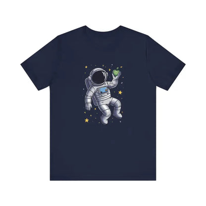 Gravity who Unisex Tee: Space-style Jersey Short Sleeve - T-shirt