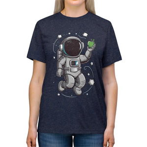Vibrant Astronaut Tee - Green Apple Triblend - Dipaliz - T-shirts