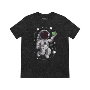 Vibrant Astronaut Tee - Green Apple Triblend - Dipaliz - T-shirts