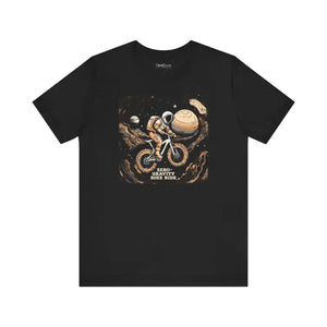 Unisex Jersey Short Sleeve Tee - Astronaut Moon Bicycle - Dipaliz - T-shirts