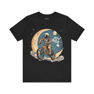 Astronaut on Moon Jersey Short Sleeve Tee - Dipaliz - T-shirts