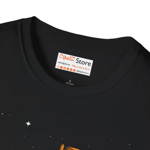 Softstyle Tee Astronaut - Bitcoin Flag Unisex Cotton - Dipaliz - T-shirts