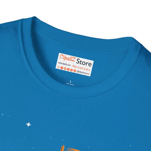 Softstyle Tee Astronaut - Bitcoin Flag Unisex Cotton - Dipaliz - T-shirts