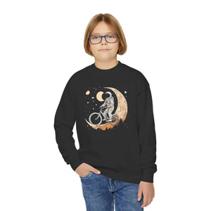 Kids Clothes - Youth Crewneck Sweatshirt - Blast off Astronaut Explorer - Dipaliz