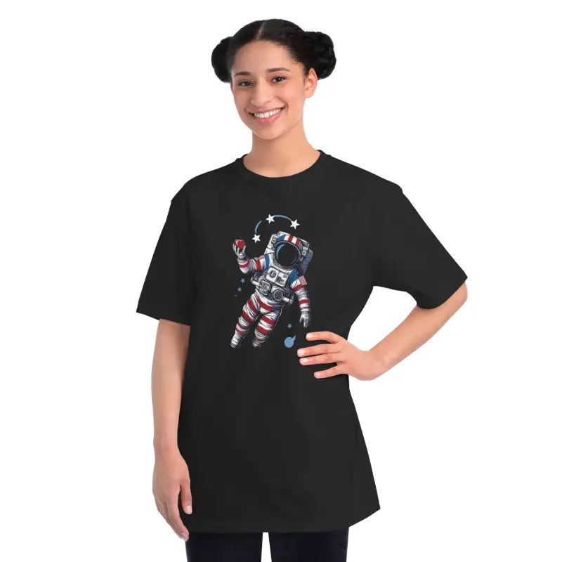 Blast off in Style with the Cozy Astronaut’s Cosmic Tee! - T-shirt