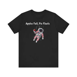 Astronaut Red Apple Short Sleeves Tee - Eco-friendly - Dipaliz - T-shirts