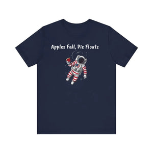 Astronaut Red Apple Short Sleeves Tee - Eco-friendly - Dipaliz - T-shirts