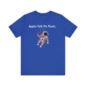 Astronaut Red Apple Short Sleeves Tee - Eco-friendly - Dipaliz - T-shirts