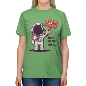 Cosmic Mishaps Astronaut Tee - Soft Cotton Blend - Dipaliz - T-shirts