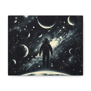 Astronaut Canvas Gallery – Cosmic Vibes Cotton - Dipaliz - Prints