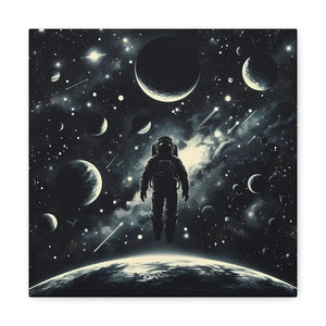 Astronaut Canvas Gallery – Cosmic Vibes Cotton - Dipaliz - Prints