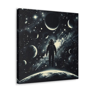 Astronaut Canvas Gallery – Cosmic Vibes Cotton - Dipaliz - Prints