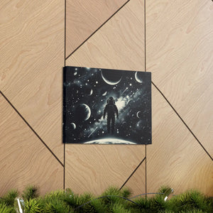 Astronaut Canvas Gallery – Cosmic Vibes Cotton - Dipaliz - Prints