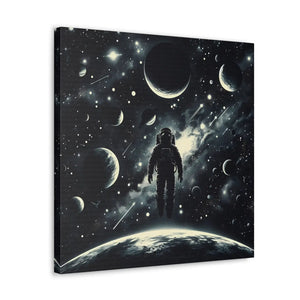 Astronaut Canvas Gallery – Cosmic Vibes Cotton - Dipaliz - Prints