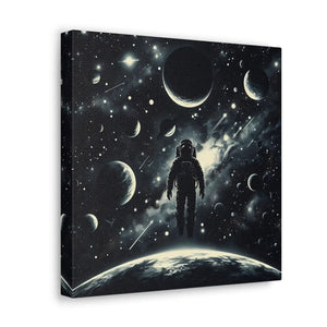 Astronaut Canvas Gallery – Cosmic Vibes Cotton - Dipaliz - Prints
