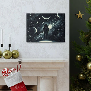 Astronaut Canvas Gallery – Cosmic Vibes Cotton - Dipaliz - Prints