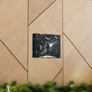 Astronaut Canvas Gallery – Cosmic Vibes Cotton - Dipaliz - Prints