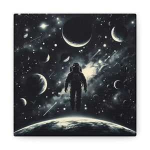 Astronaut Canvas Gallery – Cosmic Vibes Cotton - Dipaliz - Prints