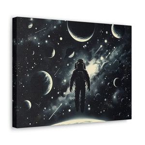 Astronaut Canvas Gallery – Cosmic Vibes Cotton - Dipaliz - Prints