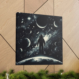 Astronaut Canvas Gallery – Cosmic Vibes Cotton - Dipaliz - Prints